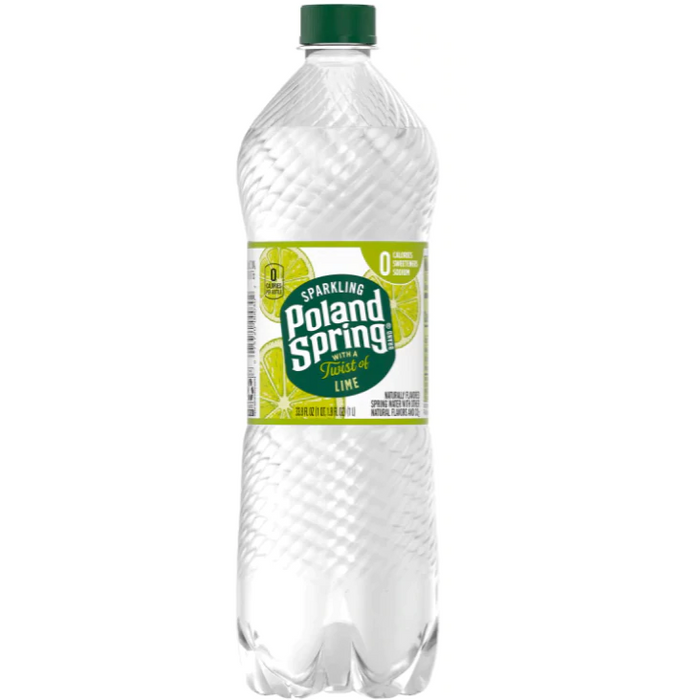 Product image of Poland Spring Sparkling lime 16.9