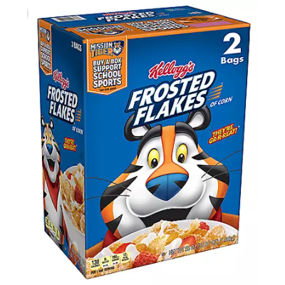 Product image of Kellogg's Frosted Flakes Cereal (55 oz.)