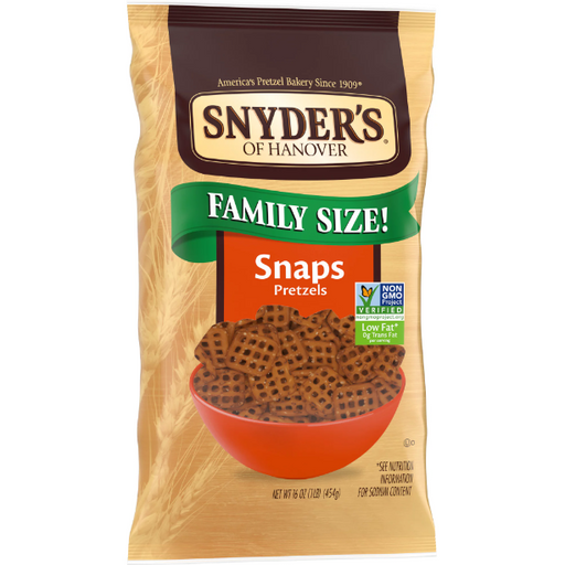 Product image of Snyder's of Hanover Pretzel Snaps, 16 oz
