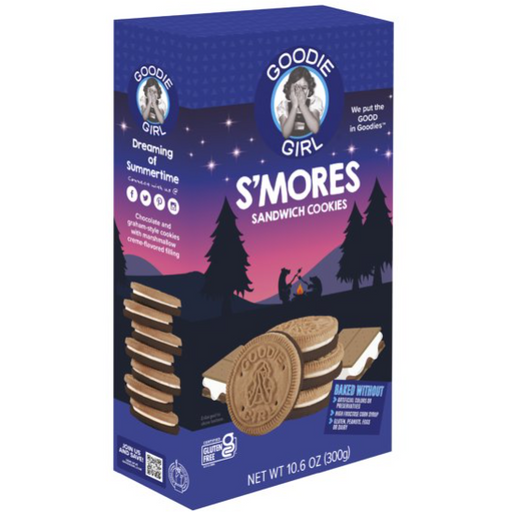 Product image of Goodie Girl S’mores Sandwich Cookies 10.6oz
