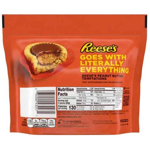 Product image of REESE'S, Miniatures Milk Chocolate Peanut Butter Cups Candy, Individually Wrapped, 10.5 oz, Share Bag