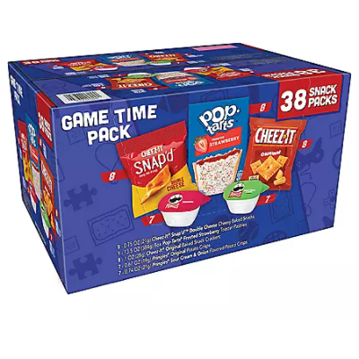 Product image of Kellogg's Game Time Snacks, Variety Pack (38 pk.)
