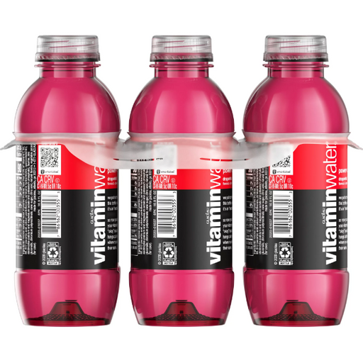 Product image of vitaminwater power-c electrolyte enhanced water w/ vitamins, dragonfruit drinks, 16.9 fl oz, 6 Pack