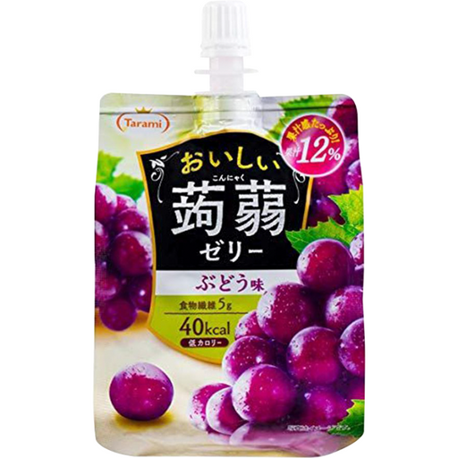 Product image of Konjac Jelly Grape 5.29oz(150g)