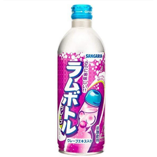 Product image of Sangaria Ramune Soda: Grape Flavor 16.9 oz