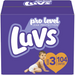 Product image of Luvs Pro Level Breathable Hypoallergenic Overnight Soft Diapers - Size 3, 104 Count