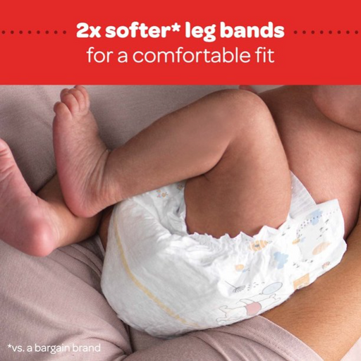 Product image of Huggies Little Snugglers Baby Diapers, Size 4, 58 Ct