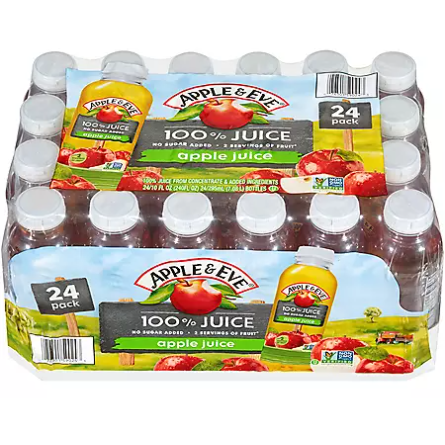 Product image of Apple & Eve 100% Apple Juice (10oz / 24pk)