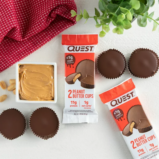 Product image of Quest Nutrition Peanut Butter Cups, Low Carb, Gluten Free, Keto Friendly 1.48oz