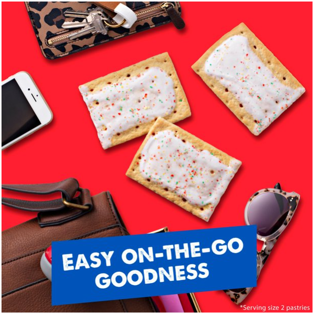 Product image of Pop-Tarts Toaster Pastries, Breakfast Foods, Frosted Strawberry, 8 Ct, 13.5 Oz, Box