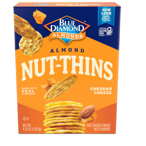 Product image of Nut Thins Crackers, Cheddar Cheese 4.25 oz