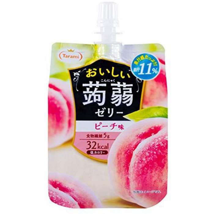 Product image of Tarami Konnyaku Jelly Drink Peach 150 g