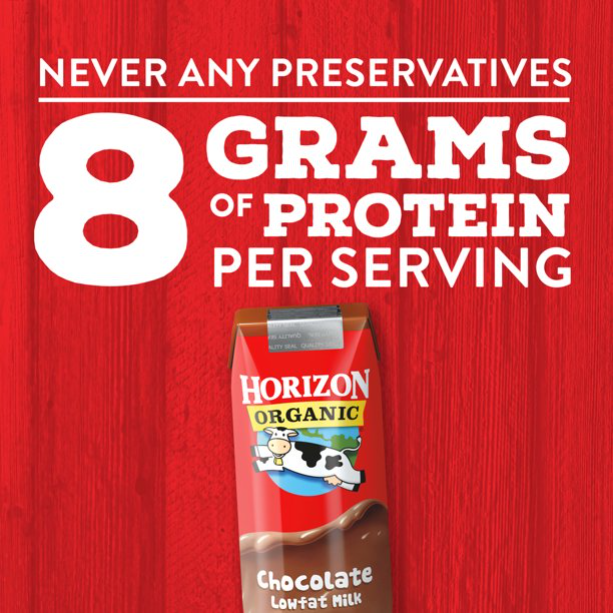 Product image of Horizon Organic 1% Lowfat UHT Strawberry Milk, 8 Oz., 6 Count