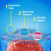 Product image of Ziploc Easy Open Tabs Freezer Gallon Bags (152 ct.)