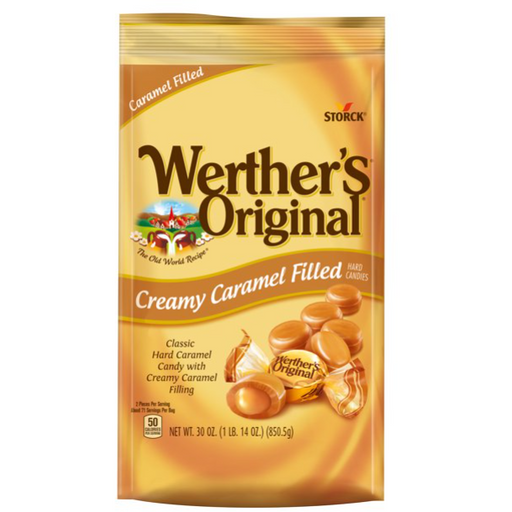 Product image of Werthers Original Creamy Caramel Filled Candy, 30 Oz