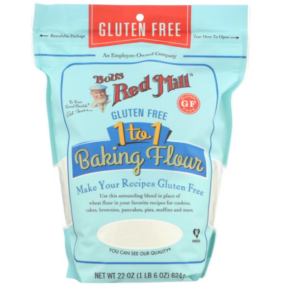 Product image of Bob's Red Mill Gluten Free 1 to 1 Baking Flour, 22 oz