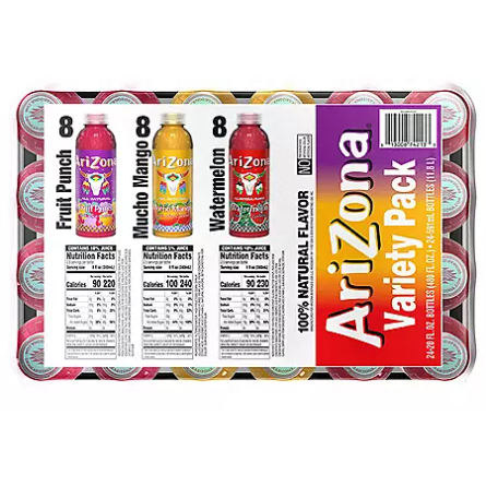Product image of AriZona Juice Variety Pack (20oz / 24pk)