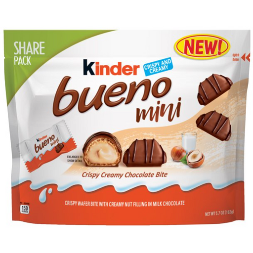 Product image of Kinder Bueno Mini Crispy Creamy Milk Chocolate Bites, 5.7oz