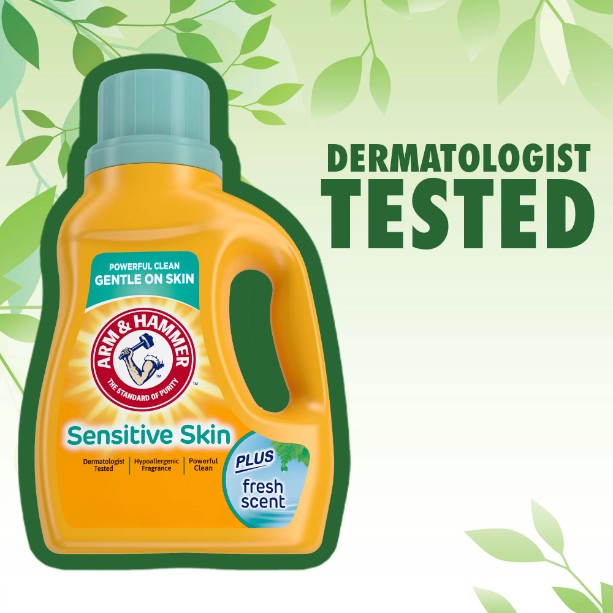 Product image of Arm & Hammer Sensitive Skin Plus Fresh Scent, 105 Loads Liquid Laundry Detergent, 105 Fl oz