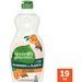 Product image of Seventh Generation Dish Soap Liquid Clementine Zest & Lemongrass Scent 19 oz