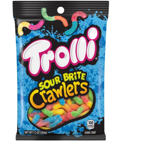 Product image of Trolli Sour Brite Crawlers Gummy Candy, 7.2 Oz