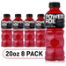 Product image of POWERADE Fruit Punch, ION4 Electrolyte Enhanced Fruit Flavored Sports Drink w/ Vitamins B3, B6, and B12, Replenish Sodium, Calcium, Potassium, Magnesium, 20 fl oz, 8 Pack