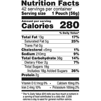 Product image of Famous Amos Chocolate Chip Cookies (2 oz., 42 ct.)