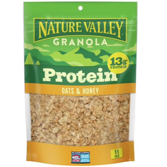 Product image of Nature Valley Granola, Protein, Oats and Honey, 11 oz
