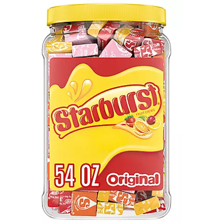 Product image of Starburst Original Fruity Chewy Candy Jar (54 oz.)
