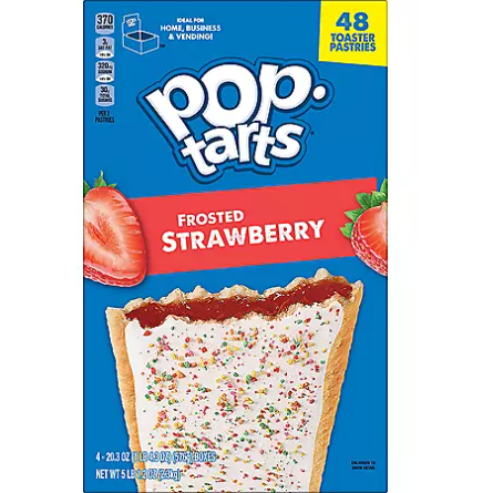Product image of Pop-Tarts, Frosted Strawberry (48 ct.)
