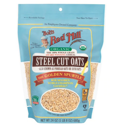 Product image of Bob's Red Mill Organic Steel Cut Oats, 24 oz
