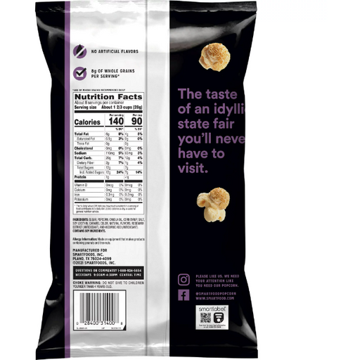 Product image of Smartfood Kettle Corn Flavored Popcorn, 7.75 oz Bag