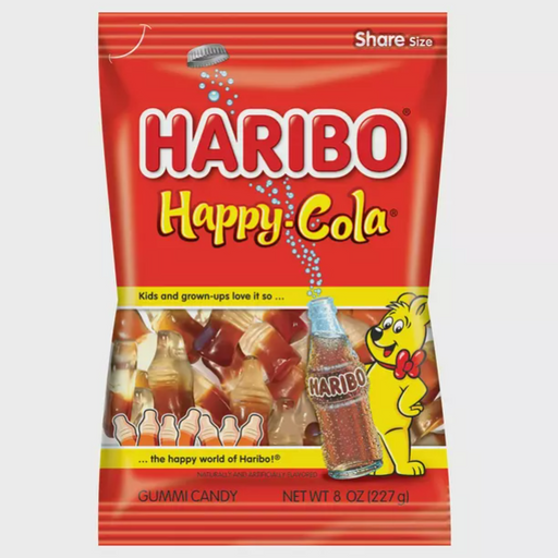 Product image of HARIBO Happy Cola Gummi Candy 8oz