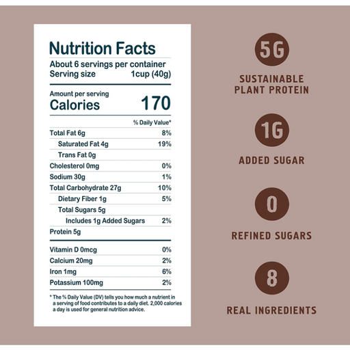 Product image of Seven Sundays Grain Free Real Cocoa Sunflower Cereal (8 Oz Bag)