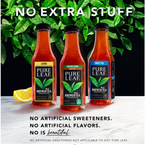 Product image of Pure Leaf Raspberry Real Brewed Iced Tea, 16.9 oz, 6 Pack Bottles
