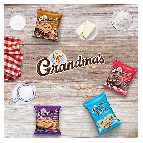 Product image of Grandma's Cookies Variety Pack (36 pk.)