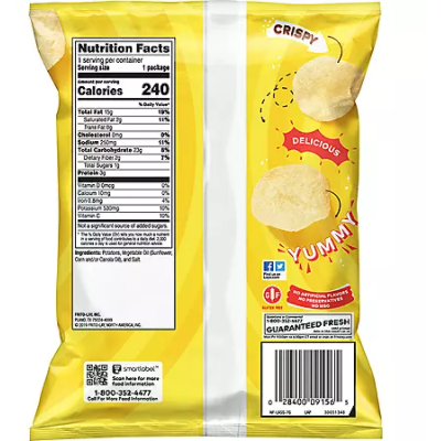 Product image of Lay's Classic Potato Chips 1.5oz