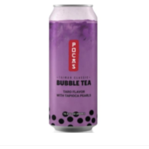 Product image of Pocas Taro Boba Milk Tea 490 ml