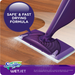 Product image of Swiffer WetJet Spray Mop Multi-Purpose and Hardwood Liquid Floor Cleaner Solution Refill, Lavender Vanilla & Comfort, 1.25 Liter (2 Pack)