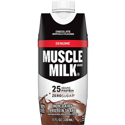 Product image of Muscle Milk Genuine Protein Shake, Chocolate (11 fl. oz., 18 pk.)