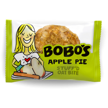 Product image of Bobo's Oat Bites, Plant Based, Apple Pie Stuff'd, 5 Count, 1.3 oz Bars