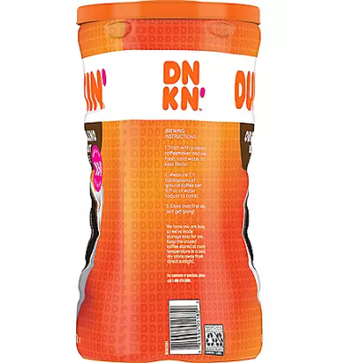 Product image of Dunkin' Donuts Original Blend Ground Coffee, Medium Roast, 45 oz.