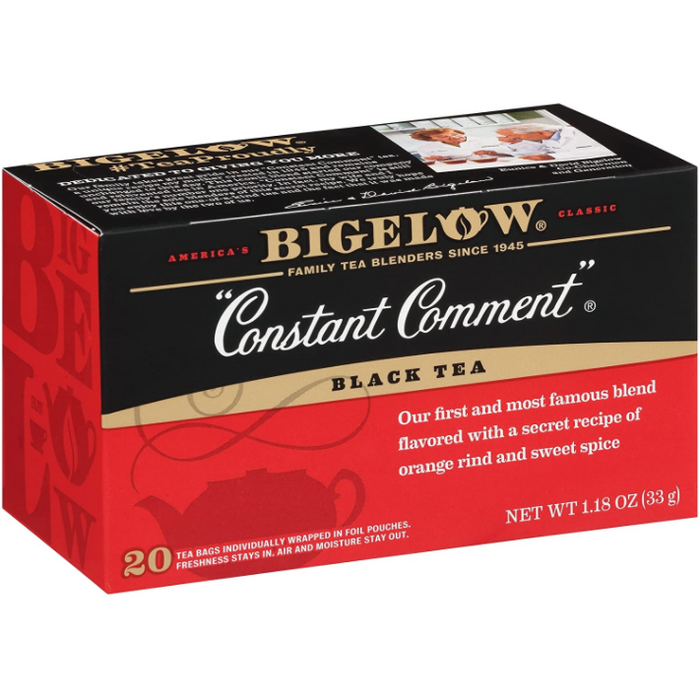Product image of Bigelow Constant Comment Caffeinated Black Tea Bags 20 Count Box
