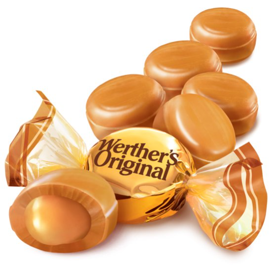 Product image of Werthers Original Creamy Caramel Filled Candy, 30 Oz