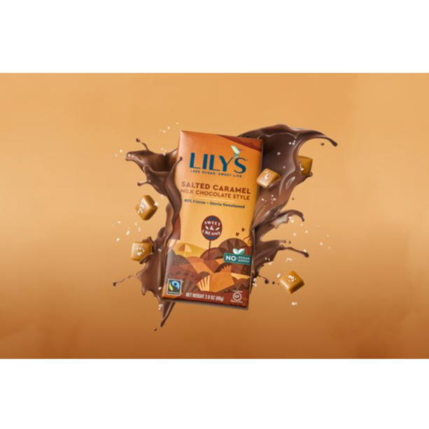 Product image of Lily'S Sweets Chocolate Bar Caramelized & Salted 2.8oz