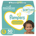 Product image of Pampers Swaddlers Diapers, Soft and Absorbent, Size 6, 50 Ct