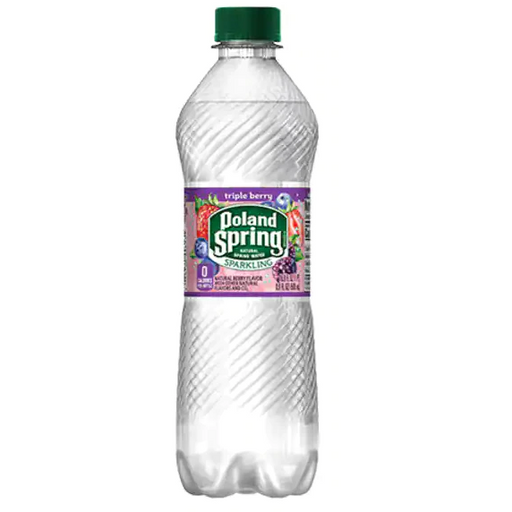 Product image of Poland Spring Sparkling Water, Triple Berry, 16.9 oz