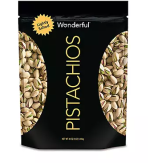 Product image of Wonderful Pistachios, Roasted Lightly Salted (48 oz.)