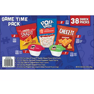 Product image of Kellogg's Game Time Snacks, Variety Pack (38 pk.)
