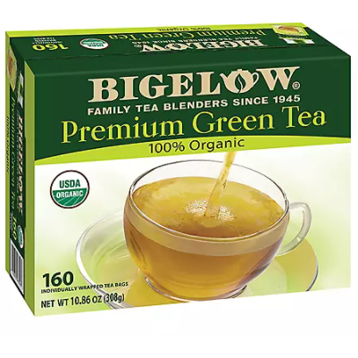 Product image of Bigelow Premium Organic Green Tea (160 ct.)